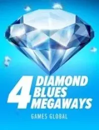diamond blues megaways game logo